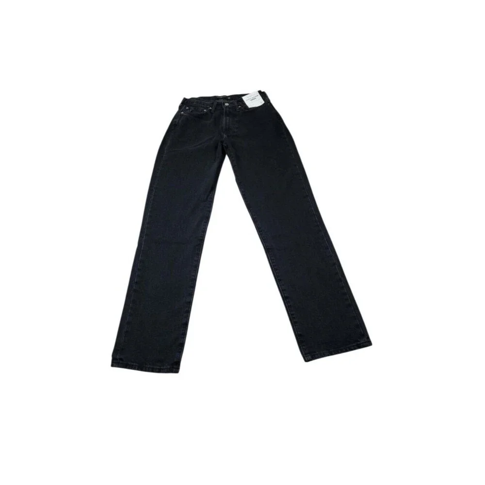 Abercrombie Men's Loose Fit Jeans Black Authentic Rigid Denim Size 28 x 34